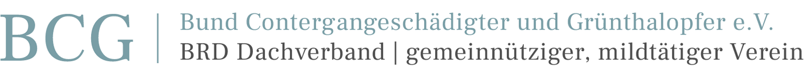 BCG - Bund Contergangeschädigter und Grünthalopfer e.V.